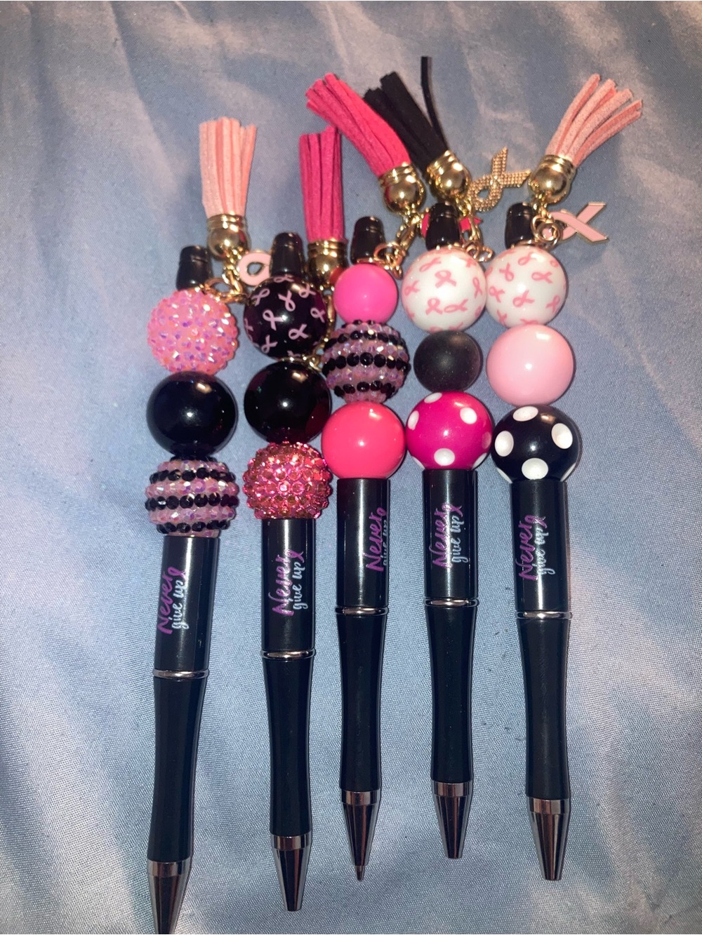 Angels of Las Vegas Breast Cancer Awareness Beaded Pens (1) - Picture 8 of 10